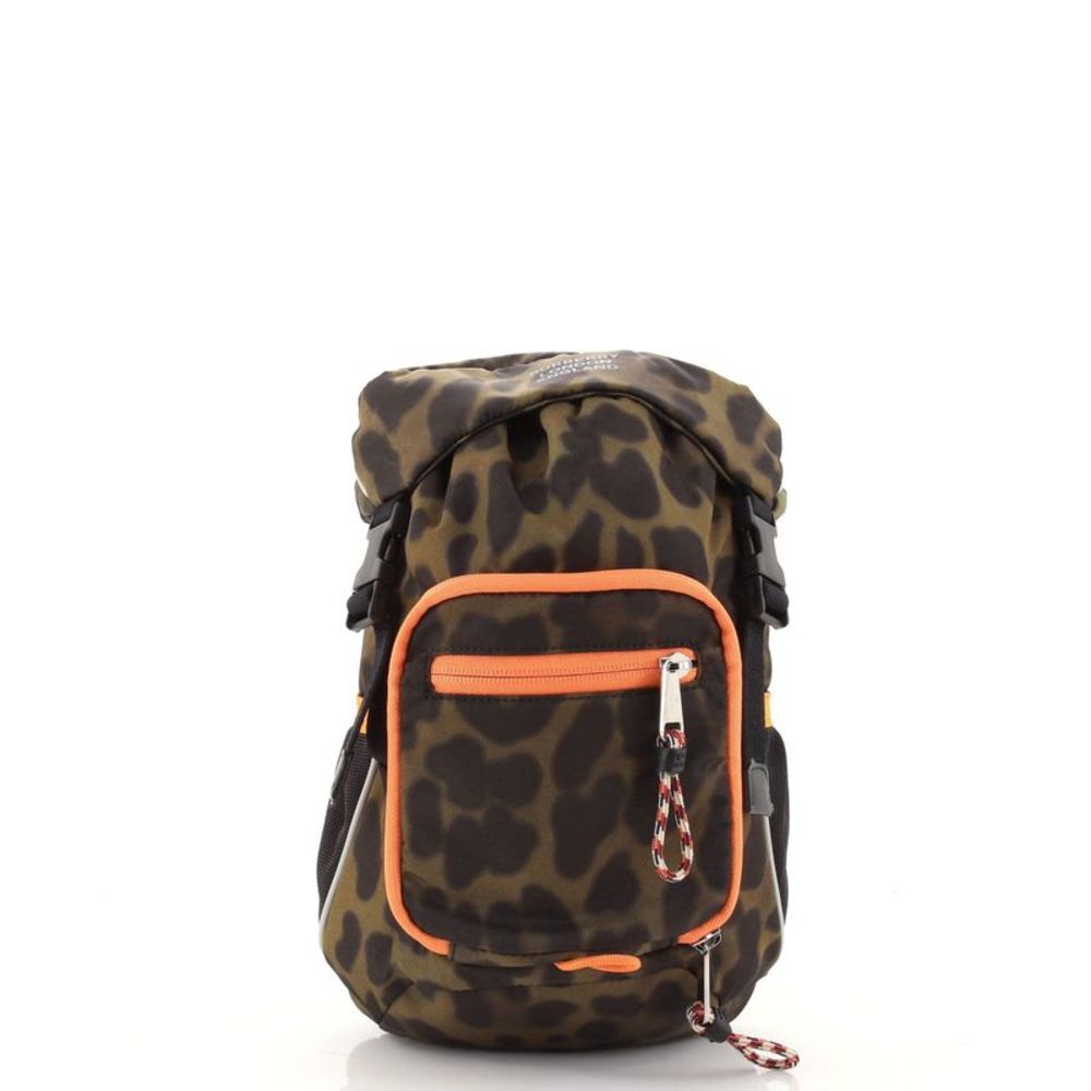 Burberry Leo Belt Pack Printed Nylon Black, Green, Print